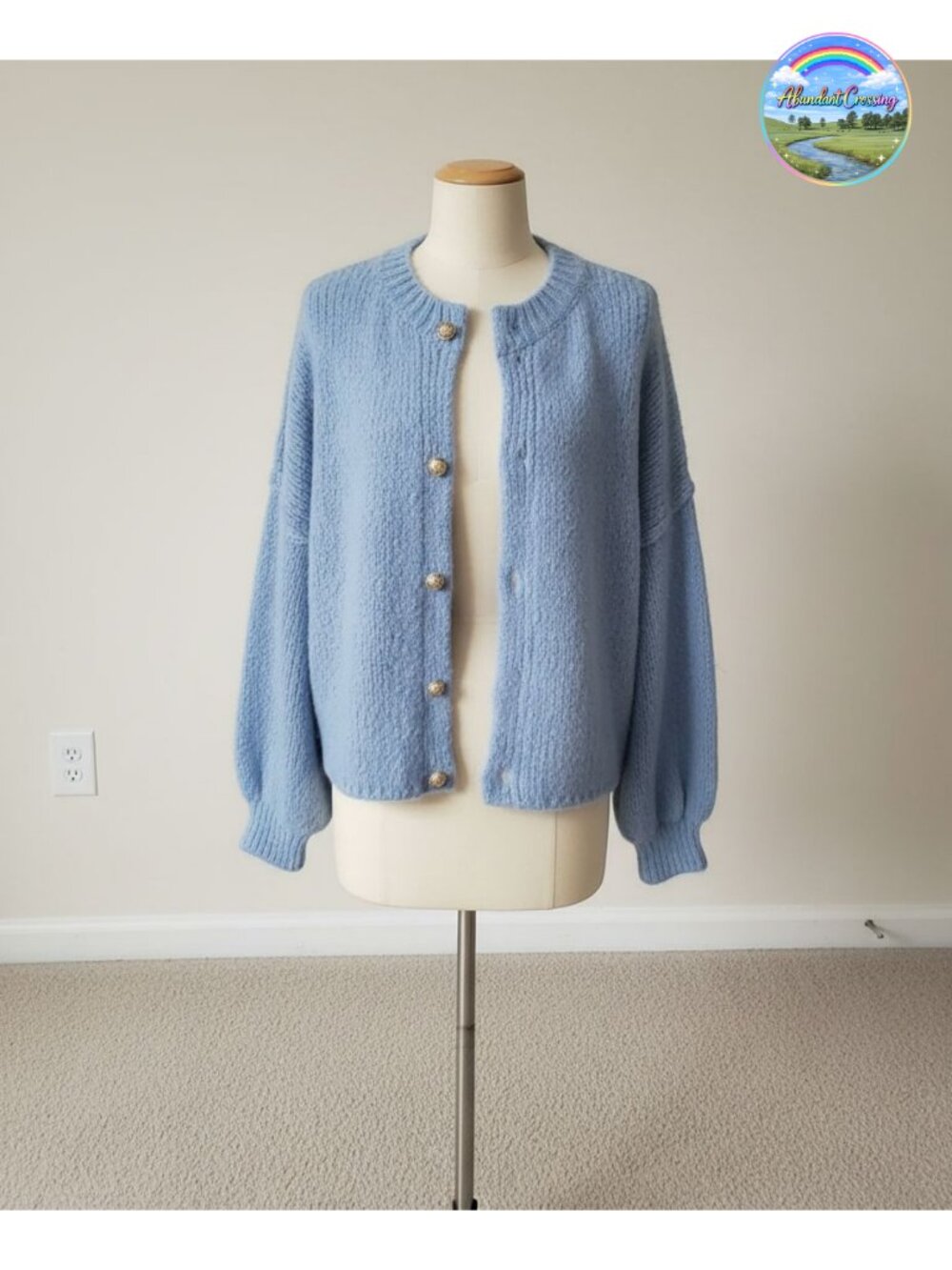 Women's Oversized Chunky Knit Cardigan Long Sleeve Button Up Sweater Coat